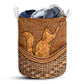 Small Size Cat Rattan Texture So Cute Laundry Basket For Bathroom Bedroom Storage