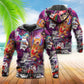Rock Cat Music Lover Hoodie For Music Inspired Outfits Festivals And Relaxed Everyday Wear