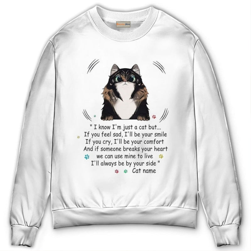 Cat Always By Your Side Sweater For Animal Inspired Style Events And Comfortable Daily Wear