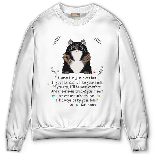 Cat Always By Your Side Sweater For Animal Inspired Style Events And Comfortable Daily Wear