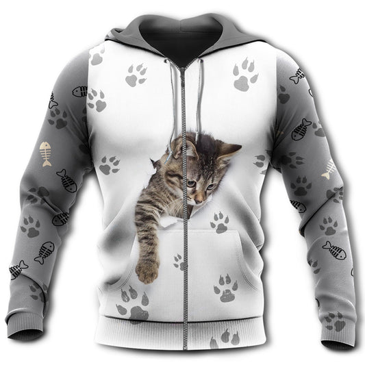 Cute Cat Baby Soul Hoodie For Animal Artwork Fans Seasonal Events And Gift Giving