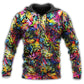 Cat Color Combination Smile Hoodie For Animal Enthusiasts Outdoor Activities And Daily Wear