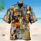 Creative Cat Hawaiian Shirt For Resort Trips, Coastal Parties, And Warm Weather Style