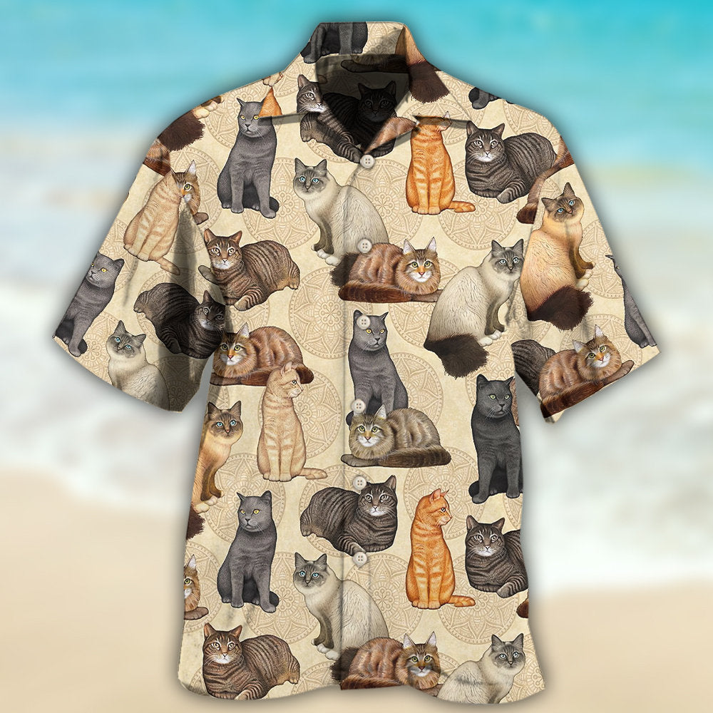 Cat Humor Hawaiian Shirt For Coastal Getaways, Outdoor Gatherings, And Thoughtful Gift Giving