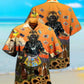 Cat Tarot Hawaiian Shirt For Coastal Adventures And Warm Weather Wear