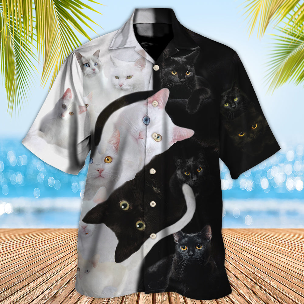 Cat Hawaiian Shirt Pattern View For Relaxed Warm Weather Outfits