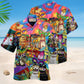 Cats Celebrate Mardi Gras Festival Hawaiian Shirt For Summer Vacation Beach Travel And Relaxed Casual Wear
