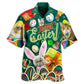 Easter Cat Blessings Hawaiian Shirt For Beach Holidays Festive Outings And Thoughtful Seasonal Gifts