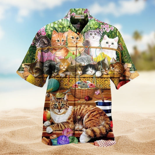 Coastal Crawfish Hawaiian Shirt Design View For Vacation Style