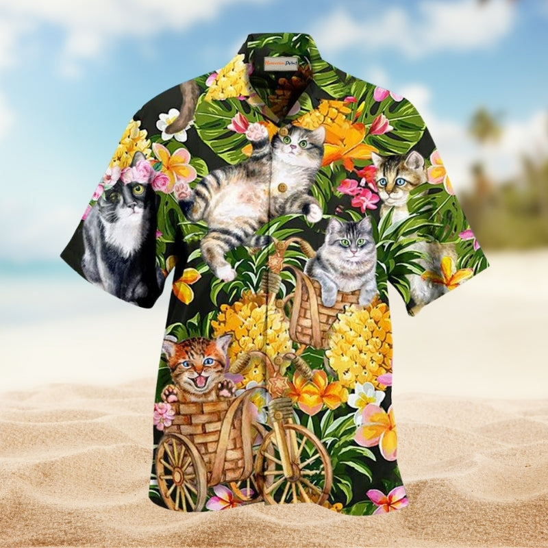 Coastal Funny Golf Activity Hawaiian Shirt Summer Design Detail For Outdoor Gatherings