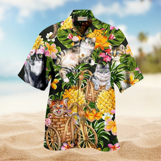 Coastal Funny Golf Activity Hawaiian Shirt Summer Design Detail For Outdoor Gatherings