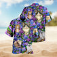 Floral Cats Hawaiian Shirt For Beach Days, Summer Outings, And Thoughtful Gift Giving