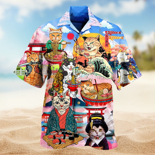 Cats Rule Hawaiian Shirt For Beach Days, Summer Outings, And Thoughtful Gift Giving