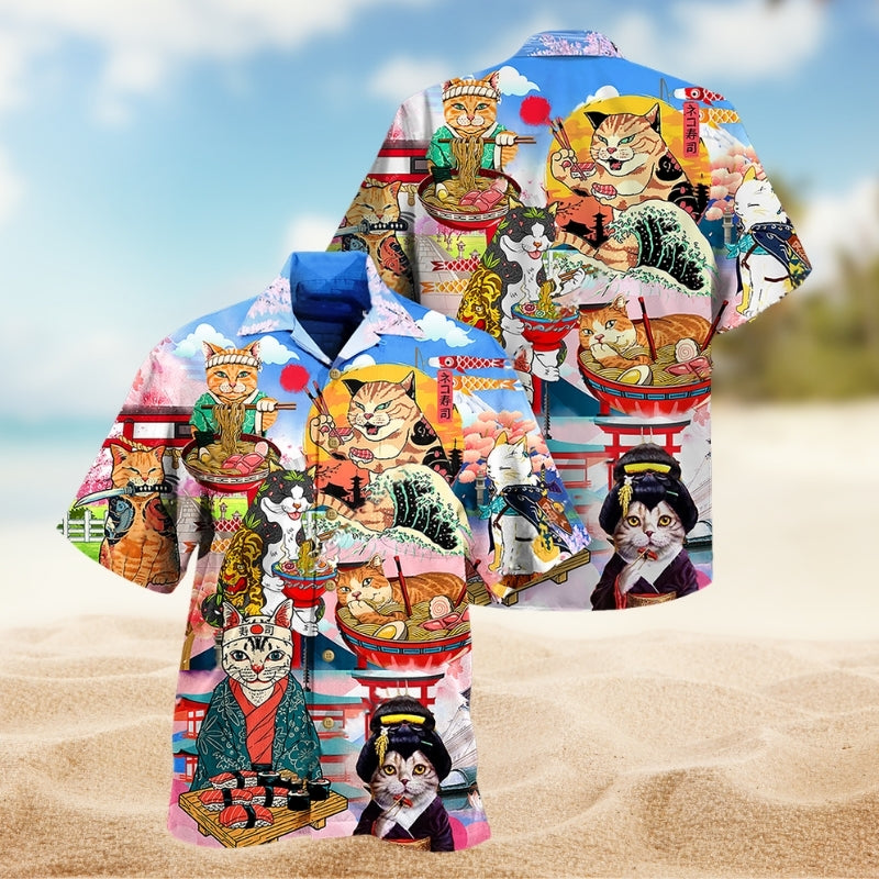Cats Rule Hawaiian Shirt For Beach Days, Summer Outings, And Thoughtful Gift Giving