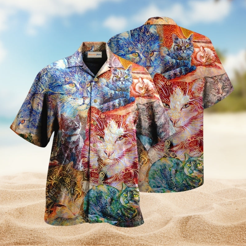 Dog Surfing Surf Hawaiian Shirt Detailed Pattern View For Outdoor Gatherings