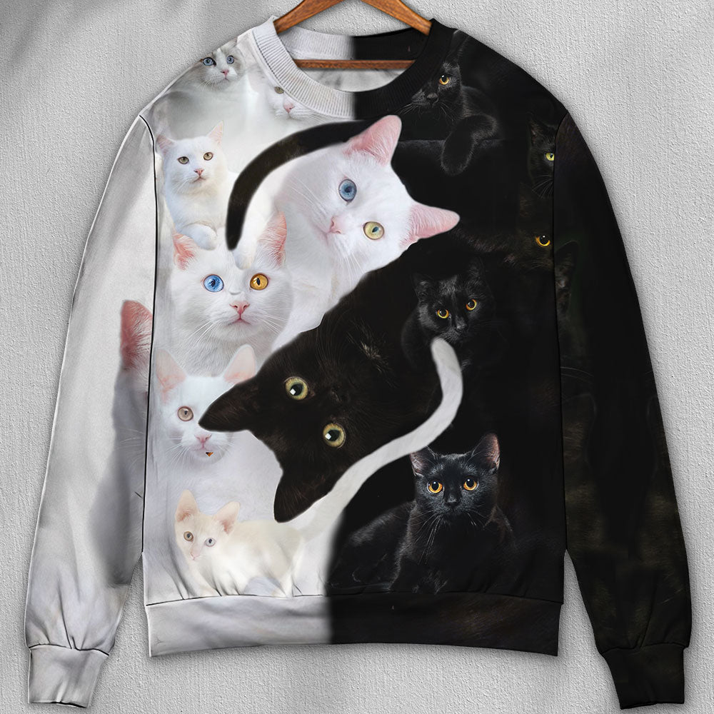 Playful Cat Sweater For Outdoor Activities Weekend Trips And Relaxed Everyday Outfits