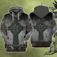 Celtic Cross Hoodie For Faith Centered Activities Weekend Travel And Gift Giving
