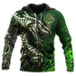Green Celtic Dragon Tattoo Hoodie For Mythical Themes Daily Outfits And Gift Ideas