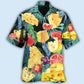 Tropical Cheese Hawaiian Shirt For Island Getaways, Outdoor Gatherings, And Comfortable Summer Wear