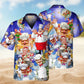 Funny Chef Meat Hawaiian Shirt For Summer Vacation, Beach Travel, And Casual Wear