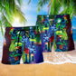 Chemistry Science Christmas Beach Shorts Pattern Detail For Casual Summer Plans And Everyday Comfort