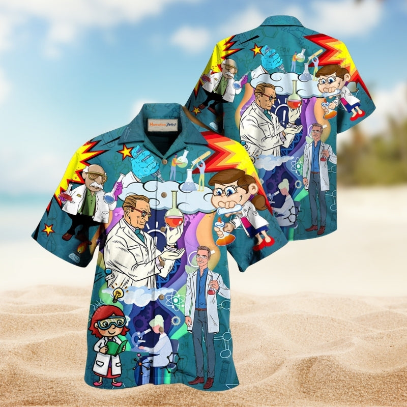 Chemistry Is My Passion Hawaiian Shirt For Resort Travel Summer Events And Thoughtful Casual Gifting