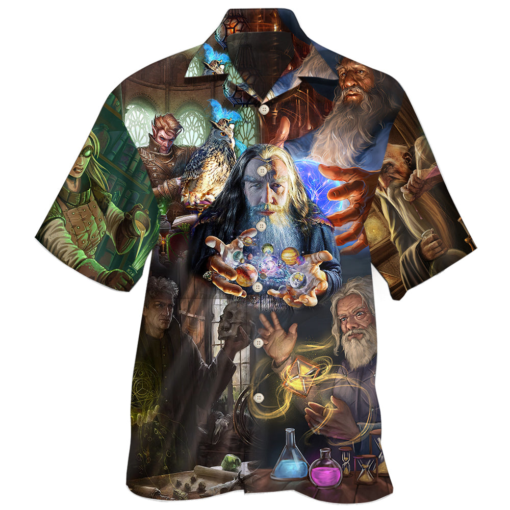 Chemistry Science Design Hawaiian Shirt For Summer Vacation, Beach Travel, And Casual Wear