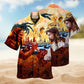 Symbolic Good Versus Evil Chess Hawaiian Shirt For Summer Vacation Beach Travel And Relaxed Casual Wear