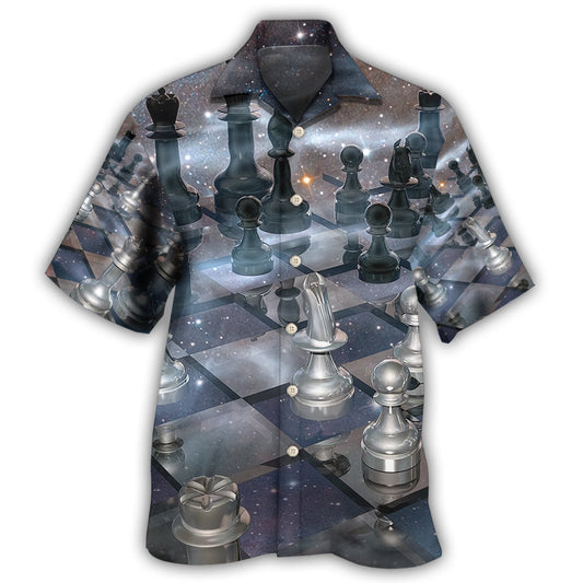 Play Chess Strategy Hawaiian Shirt For Beach Days, Summer Outings, And Thoughtful Gift Giving