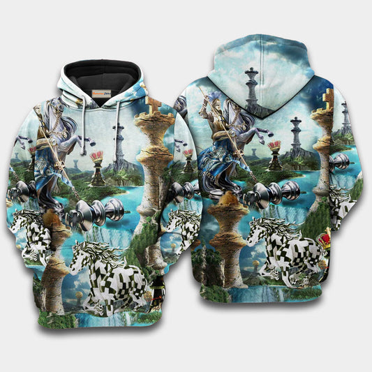 Chess Life Hoodie For Weekend Adventures Casual Style And Relaxed Comfort