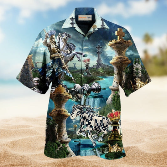 Chess Is Life Hawaiian Shirt For Coastal Adventures Outdoor Gatherings And Casual Warm Weather Wear