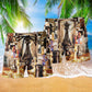 Chess We Are All Played Beach Shorts Design Detail For Coastal Escapes And Daily Wear