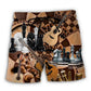 Chess And Guitar Lover Beach Shorts For Resort Travel And Thoughtful Summer Gifting
