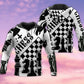 Black White Chess Hoodie For Weekend Trips Relaxed Outfits And Thoughtful Gifting