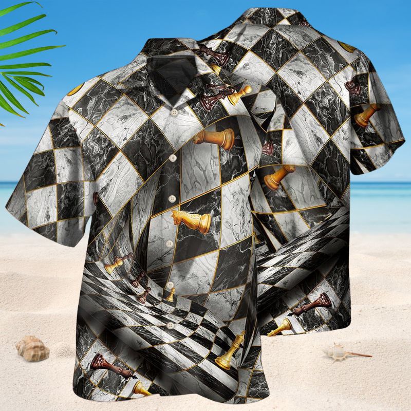 Creative Chess Mysterious Hawaiian Shirt For Beach Days, Summer Outings, And Thoughtful Gift Giving