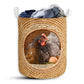 Small Size Chicken Bamboo Wave Laundry Basket For Bathroom Bedroom Storage