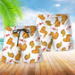 Chicken Food Lover Beach Shorts For Summer Vacation And Coastal Travel