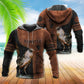 Rooster Leather Personalized Hoodie For Farmhouse Inspired Outfits Weekend Travel And Thoughtful Gifts