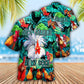 Funny Vintage Rooster Stop Staring Humor Hawaiian Shirt For Coastal Adventures And Warm Weather Wear