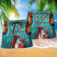 Chicken Whisperer Farm Green Beach Shorts Pattern Detail For Sunny Day Activities And Lightweight Summer Style