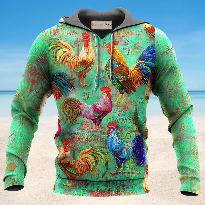 Green Chicken Love Hoodie For Farmhouse Inspired Outfits Weekend Travel And Thoughtful Gifts