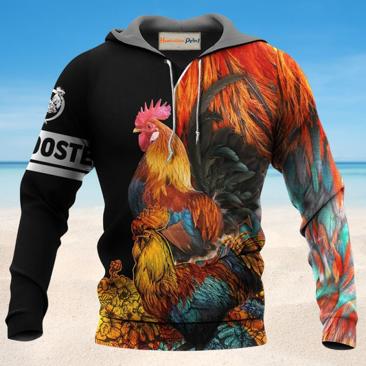 Chicken Rooster Farm Humor Hoodie For Country Adventures Everyday Outfits And Thoughtful Gifting