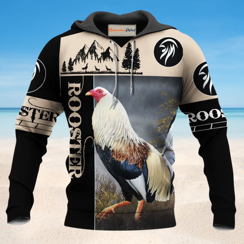 Chicken Rooster Morning Love Hoodie For Country Adventures Everyday Outfits And Thoughtful Gifting