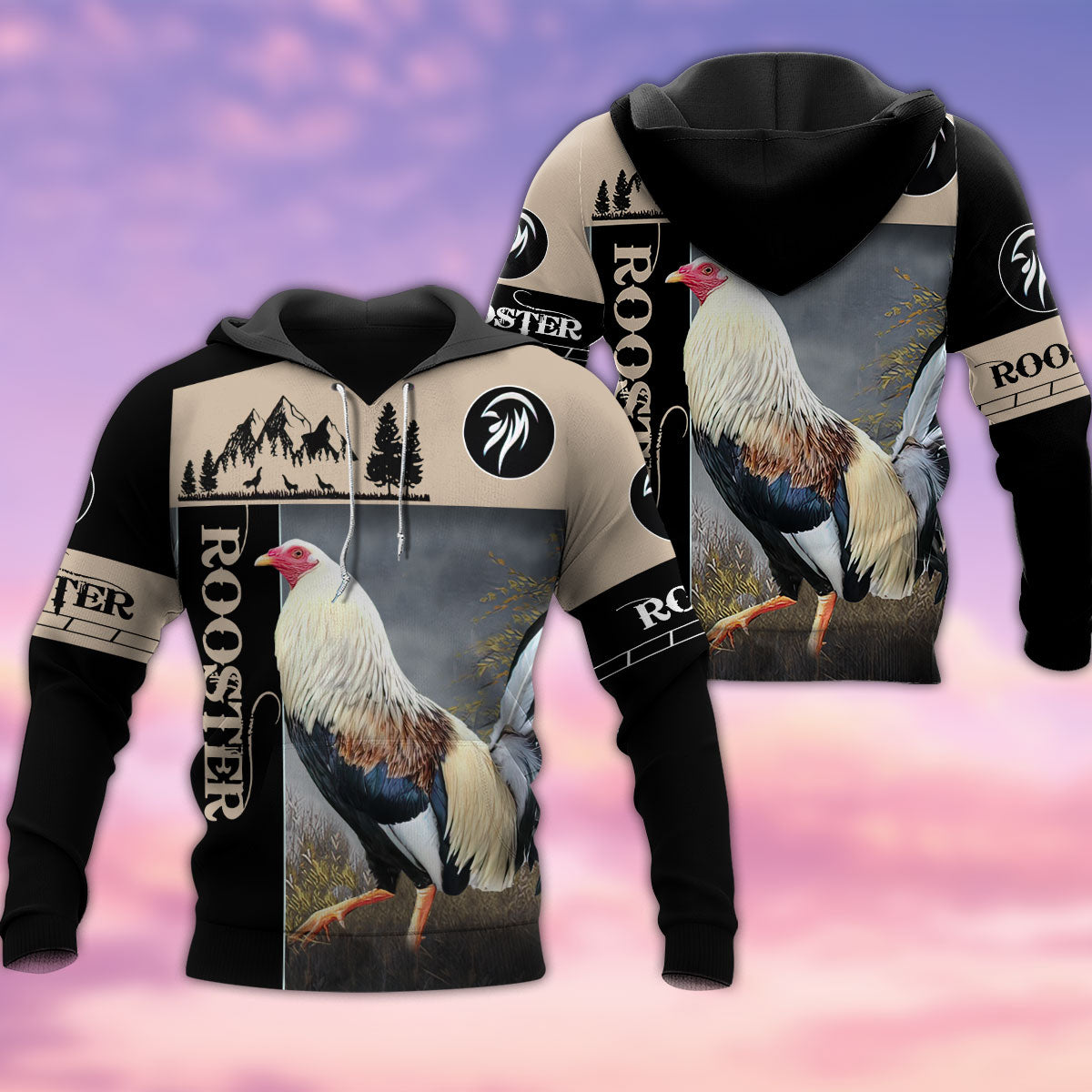 Chicken Rooster Morning Love Hoodie For Country Adventures Everyday Outfits And Thoughtful Gifting