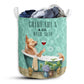 Small Size Chihuahua And Bath Soap Laundry Basket For Bathroom Bedroom Storage