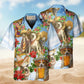 Chihuahua Snow Christmas Hawaiian Shirt For Island Vacations, Resort Wear, And Relaxed Seasonal Style