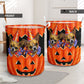 Chihuahua Pumpkin Painting Laundry Basket For Room Home Organizer