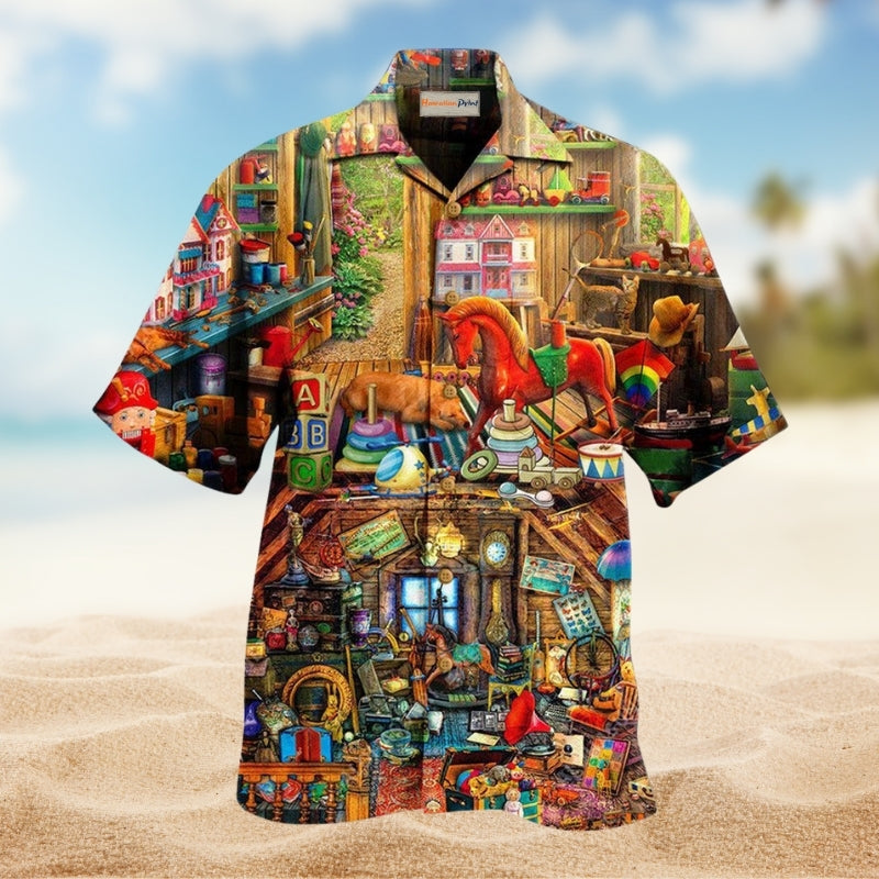 Skull Flame Hawaiian Shirt Creative Print View For Tropical Vacations