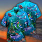 Whale Chirstmas Whales Sea Hawaiian Shirt Pattern View For Relaxed Warm Weather Outfits