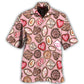 Powered Chocolate Food Hawaiian Shirt For Coastal Travel, Casual Events, And Comfortable Summer Wear